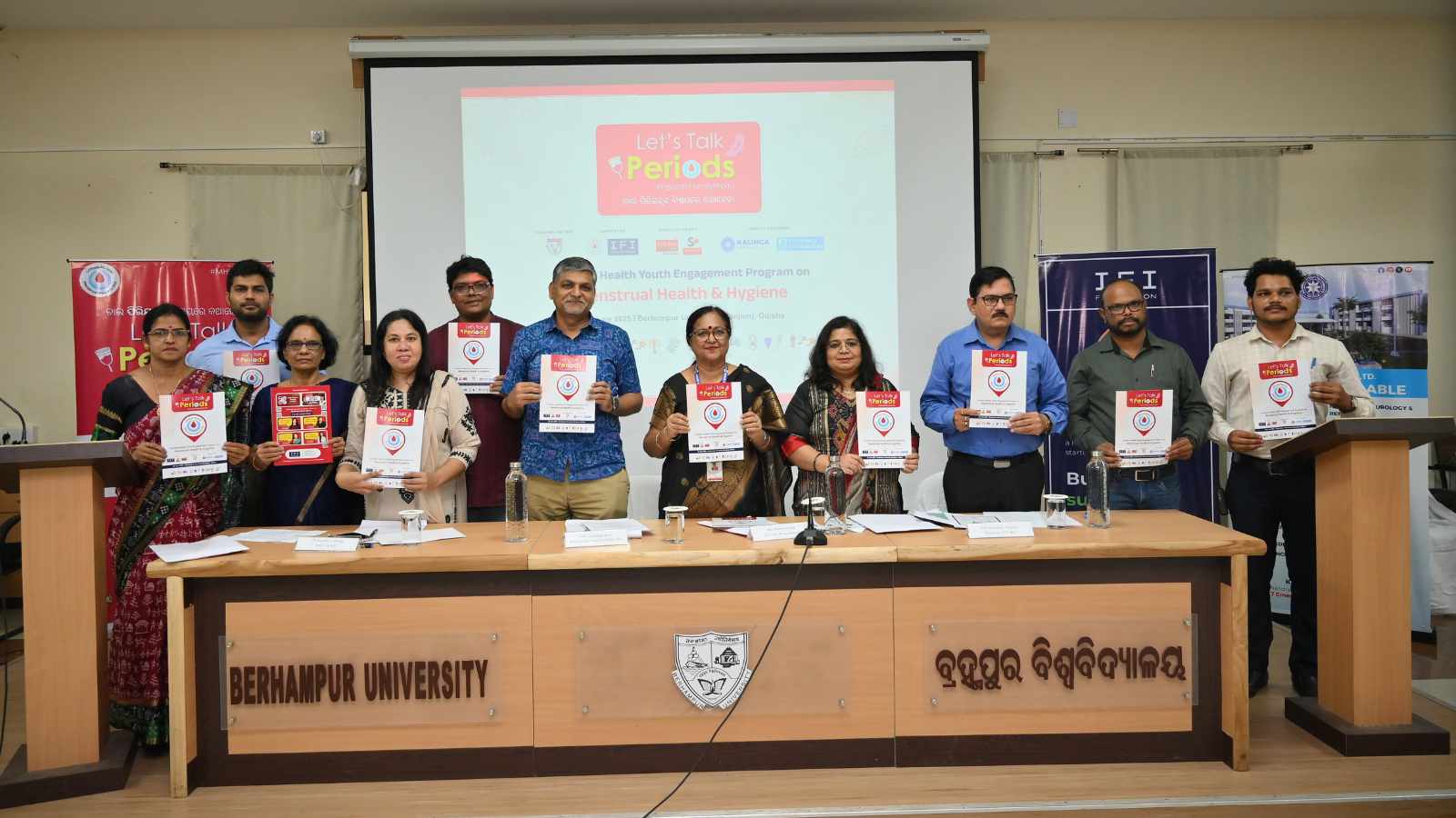 Public Health Youth Outreach Program on Menstrual Hygiene at Berhampur University