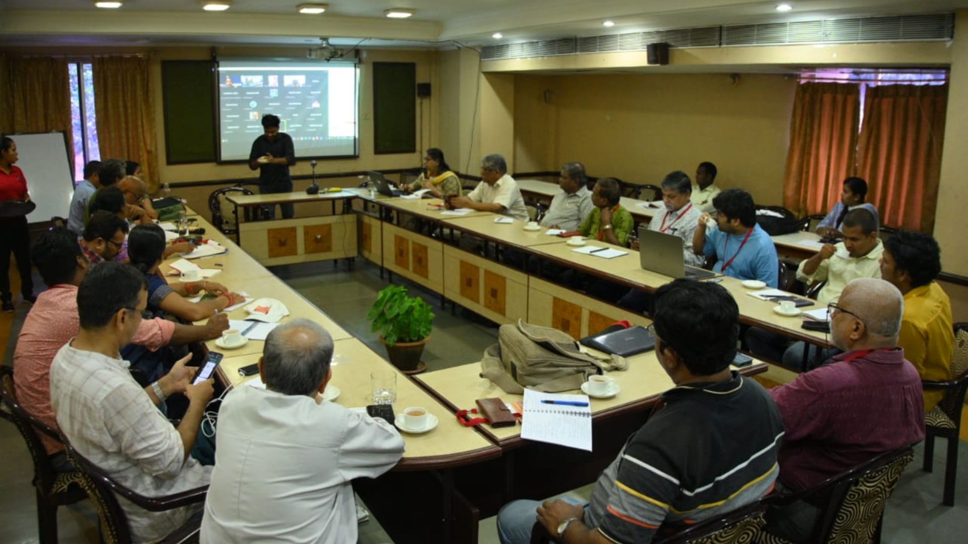 Citizen Actions Response coordination room during disaster response operations