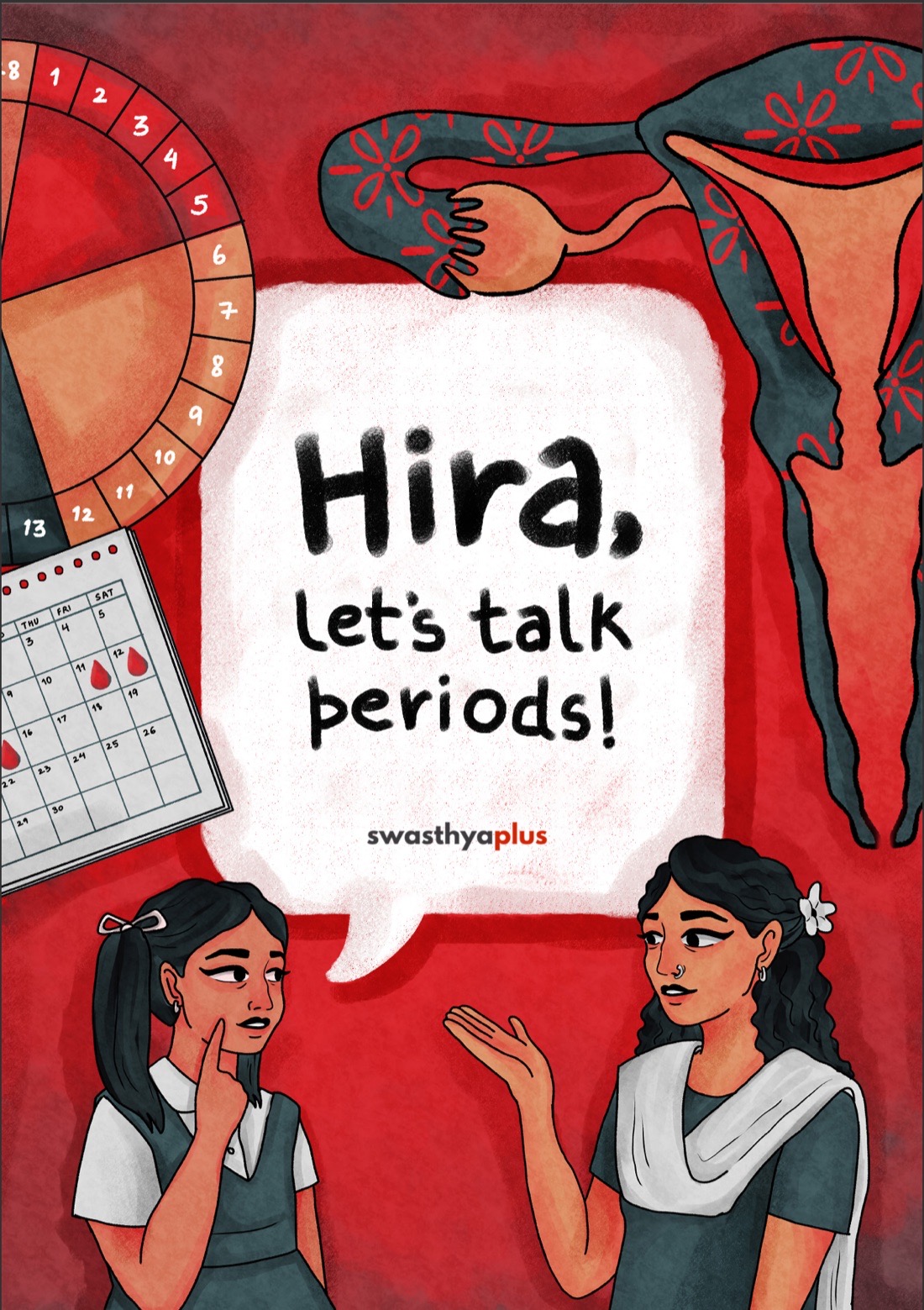 Mission HIRA comic on menstrual health awareness